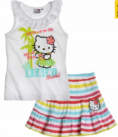 Отзыв на Hello kitty футболка и юбка белые из Интернет-Магазина 