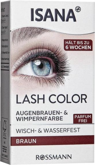 Отзыв на ISANA Lash Color Augenbrauen- & Wimpermfarbe Braun из Интернет-Магазина ROSSMANN