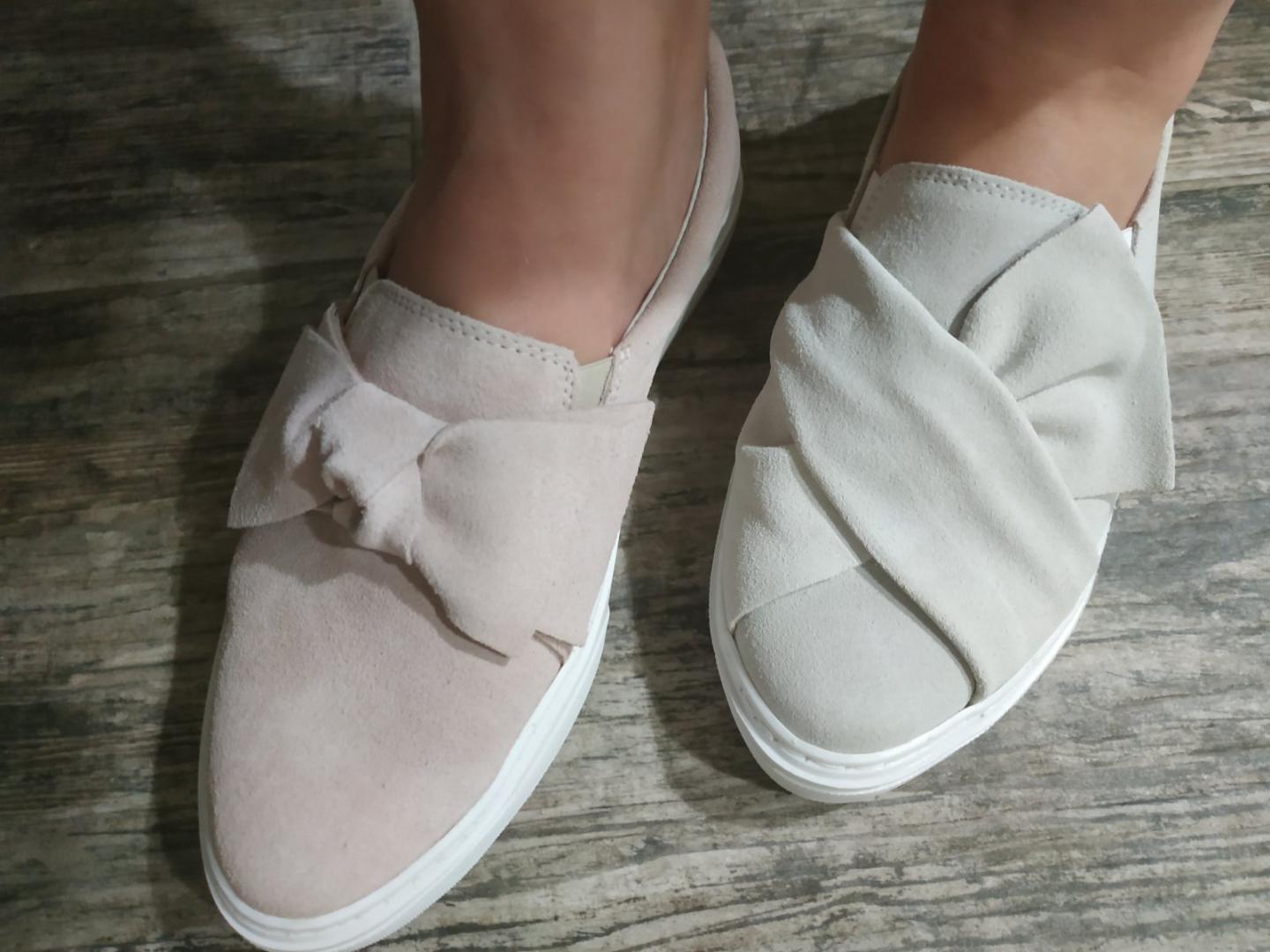 Отзыв на ONYGO слиперы удобные для женщин Натуральная кожа Летняя Обувь Софи Светло-серый из Интернет-Магазина Outlet46