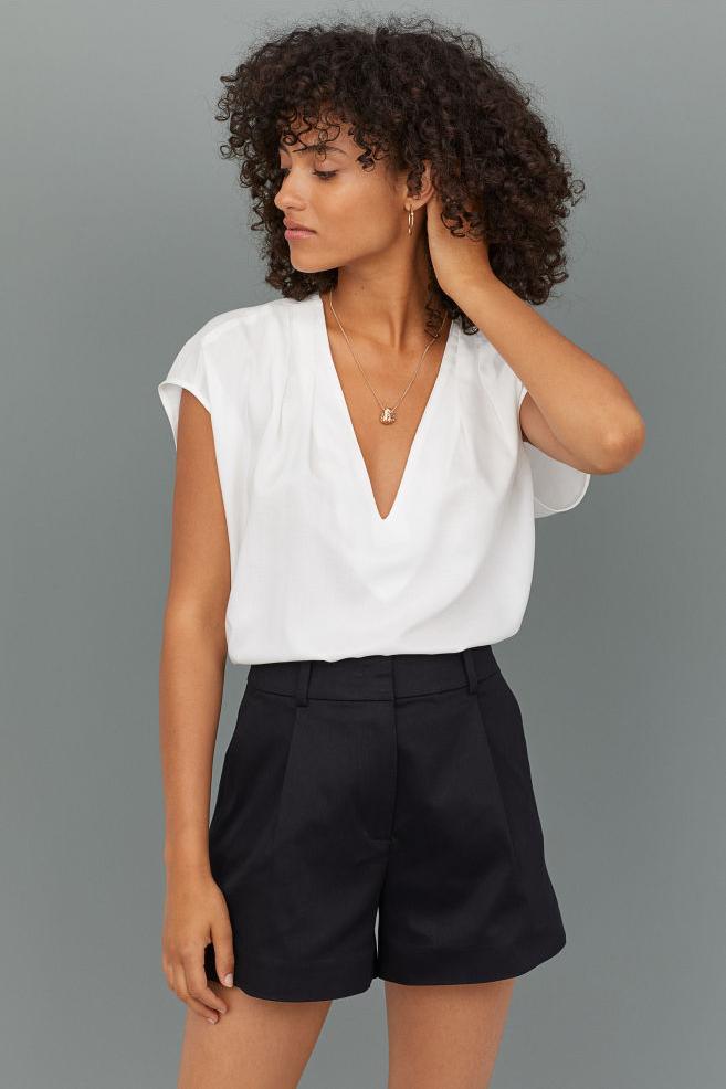 Отзыв на Рубашка с Крышка рукава из Интернет-Магазина H&M