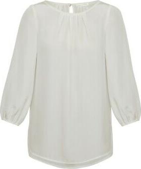 Отзыв на 7 Шикарный Проспект для женщин Шелковая Блузка стильные 3/4 Рука-Bluse Белый из Интернет-Магазина Outlet46