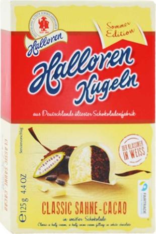 Отзыв на Halloren Kugeln Sahne-Cacao Sommer-Edition 125g из Интернет-Магазина World of Sweets