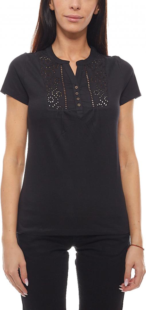 Отзыв на BOYSENS Лето Рубашка модный для женщин с Lockstickerei Черный из Интернет-Магазина Outlet46