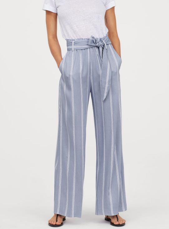 Отзыв на Широкие брюки из Интернет-Магазина H&M