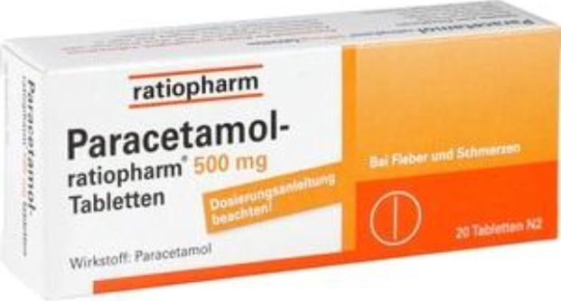 Отзыв на Paracetamol-ratiopharm 500mg Tabletten 20 Stück  gefunden auf: https://www.ceciapo.de/produkt/01126111/ из Интернет-Магазина 