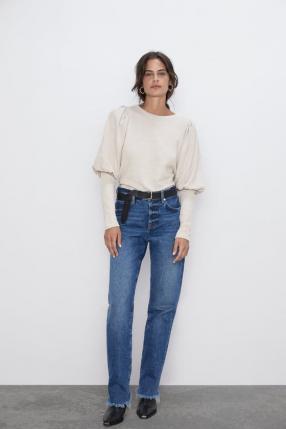 Отзыв на Рубашка с Шар рукава из Интернет-Магазина Zara