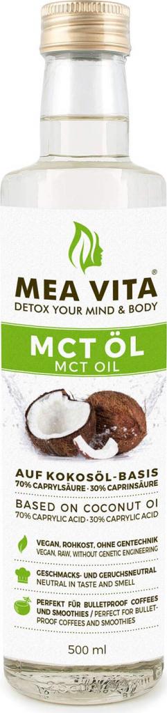 Отзыв на MeaVita MCT Öl, Premium Qualität (2 x 500 ml) из Интернет-Магазина Amazon
