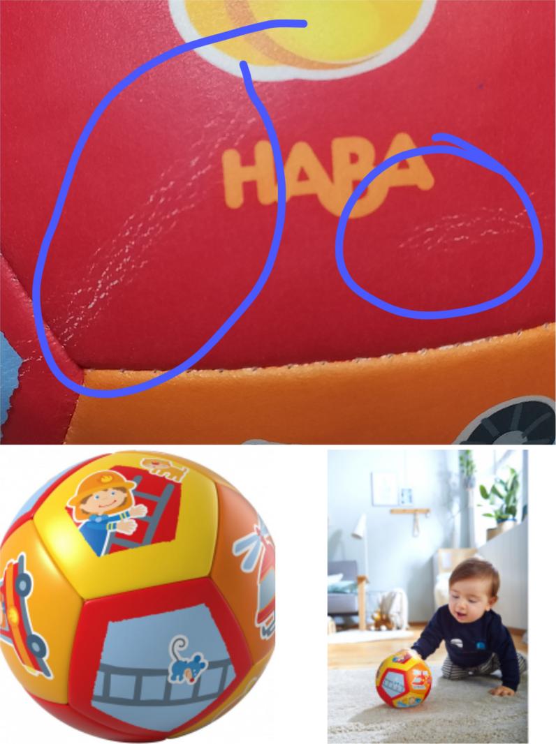 Отзыв на HABA Babyball Feuerwehr из Интернет-Магазина Spiele Max