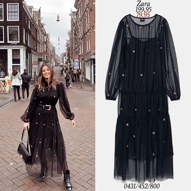 Отзыв на Бальное платье с ГОРОШЕК из Интернет-Магазина Zara