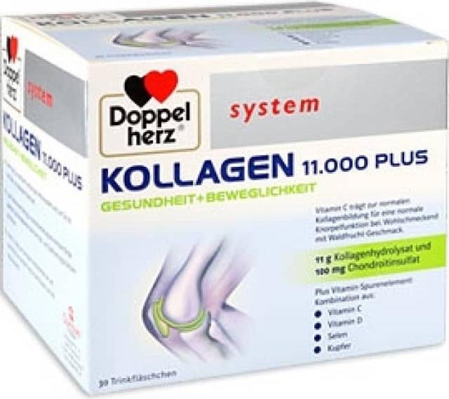 Отзыв на Doppelherz system Kollagen 11.000 Plus Gesundheit + Beweglichkeit из Интернет-Магазина 