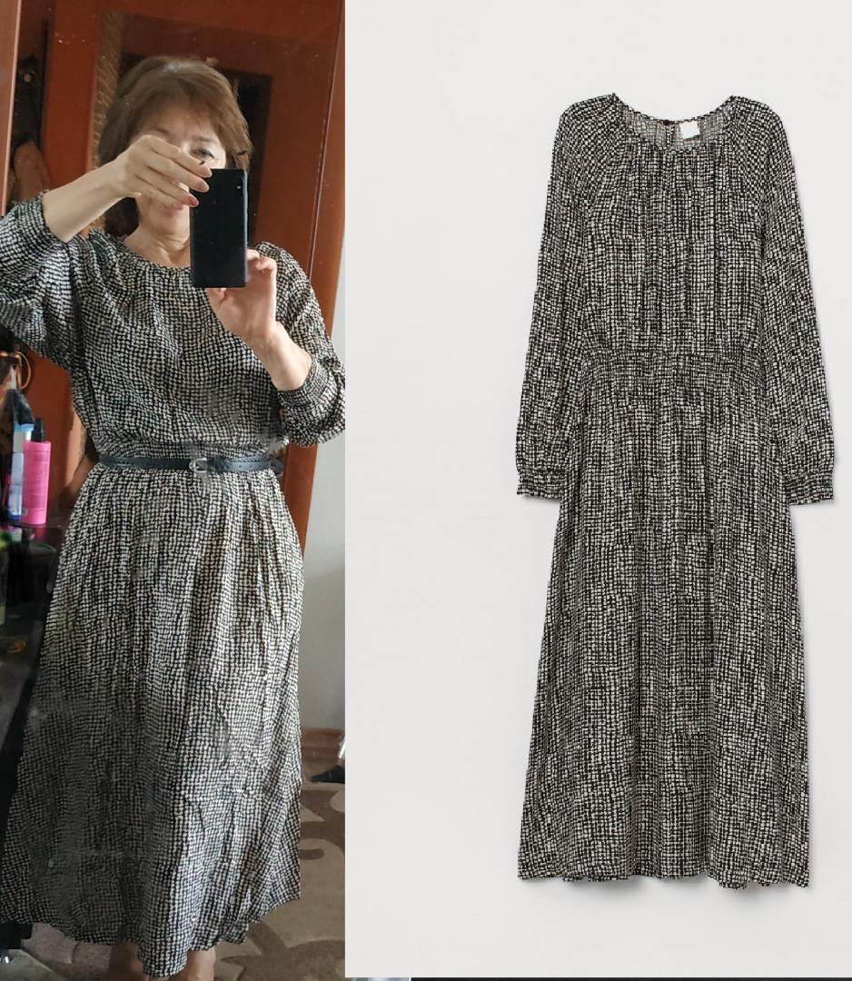 Отзыв на Gesmoktes Платье из Интернет-Магазина H&M