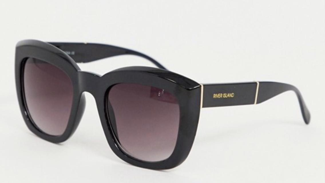 Отзыв на Река Остров – Негабарит, черные солнцезащитные очки в Ретро-Стиль из Интернет-Магазина 