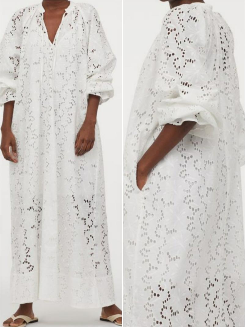 Отзыв на Платье с Вышивка Английский из Интернет-Магазина H&M