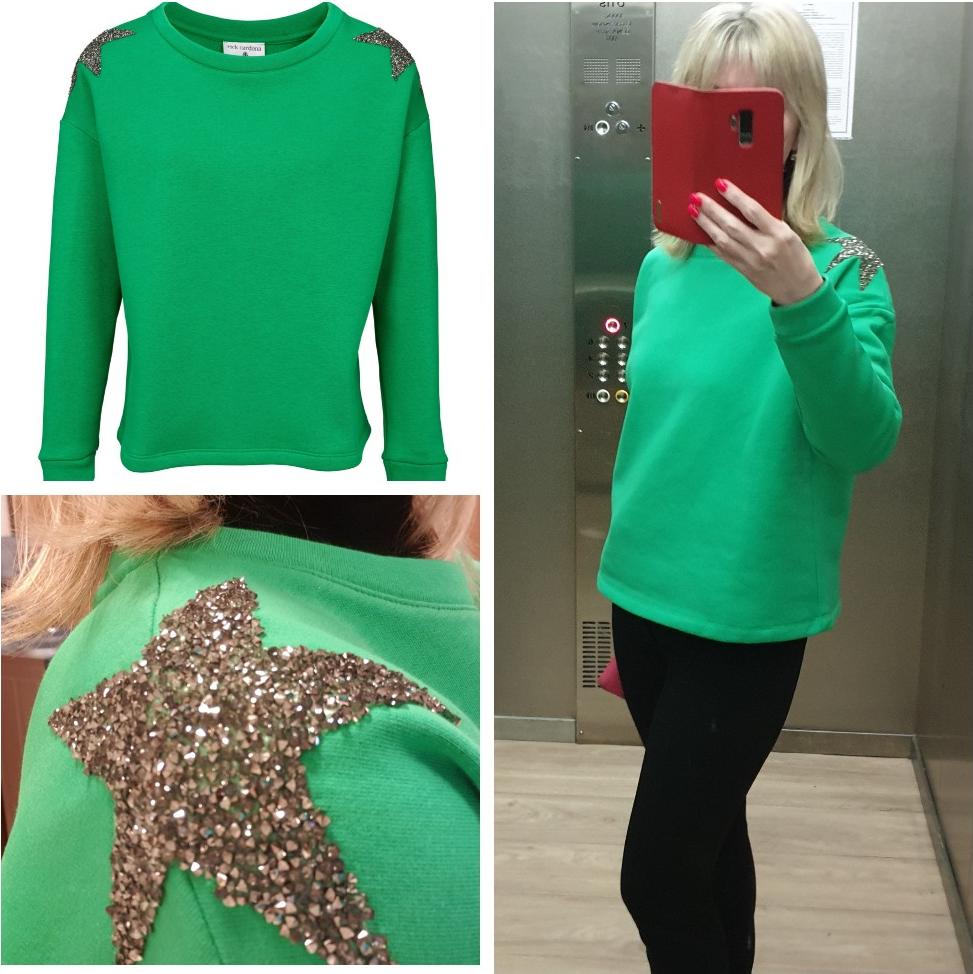 Отзыв на Гейне пуловер свитер тенденция сильная для женщин Свитер с Ювелирные изделия отделочные Зеленый из Интернет-Магазина Outlet46