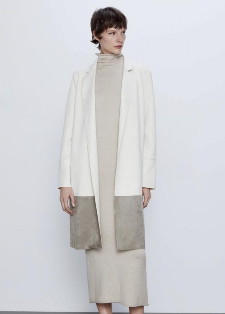 Отзыв на Пальто с искусственная замша из Интернет-Магазина Zara