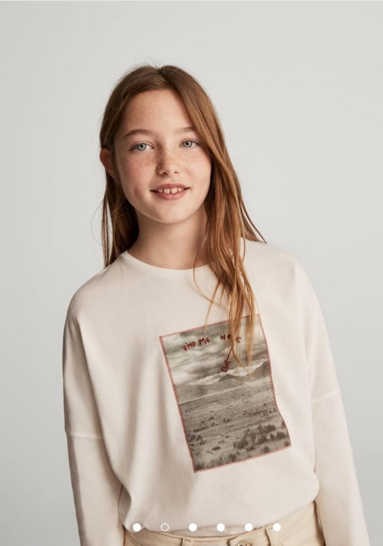 Отзыв на BAUMWOLLSHIRT FIND ME HERE из Интернет-Магазина Massimo Dutti