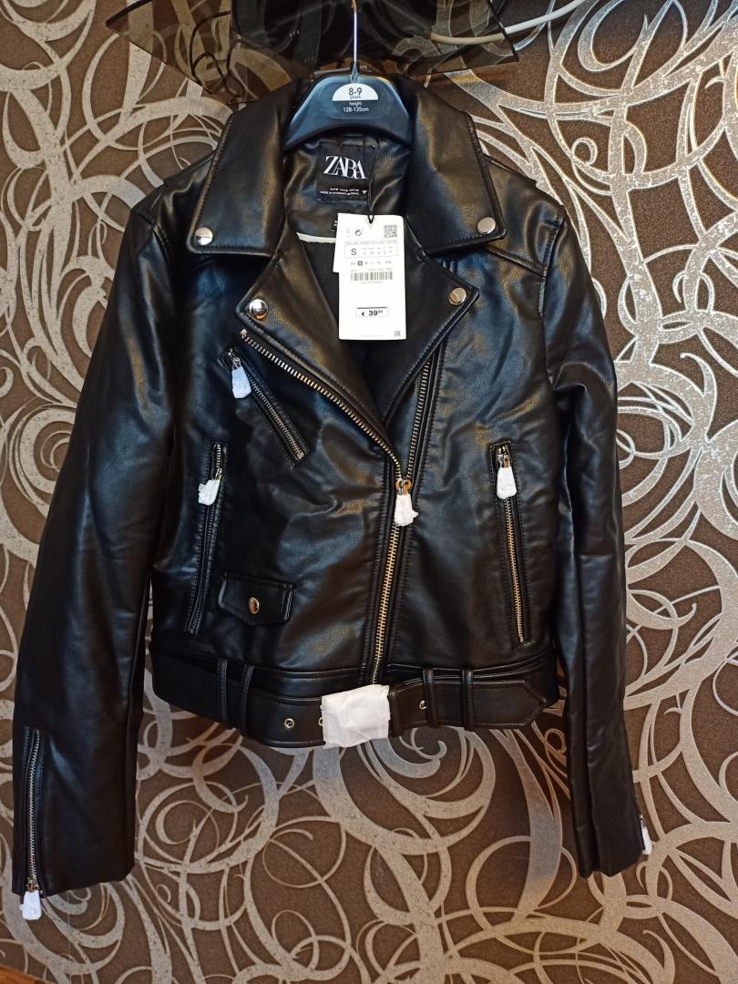 Отзыв на Куртка из искусственной кожи из Интернет-Магазина Zara