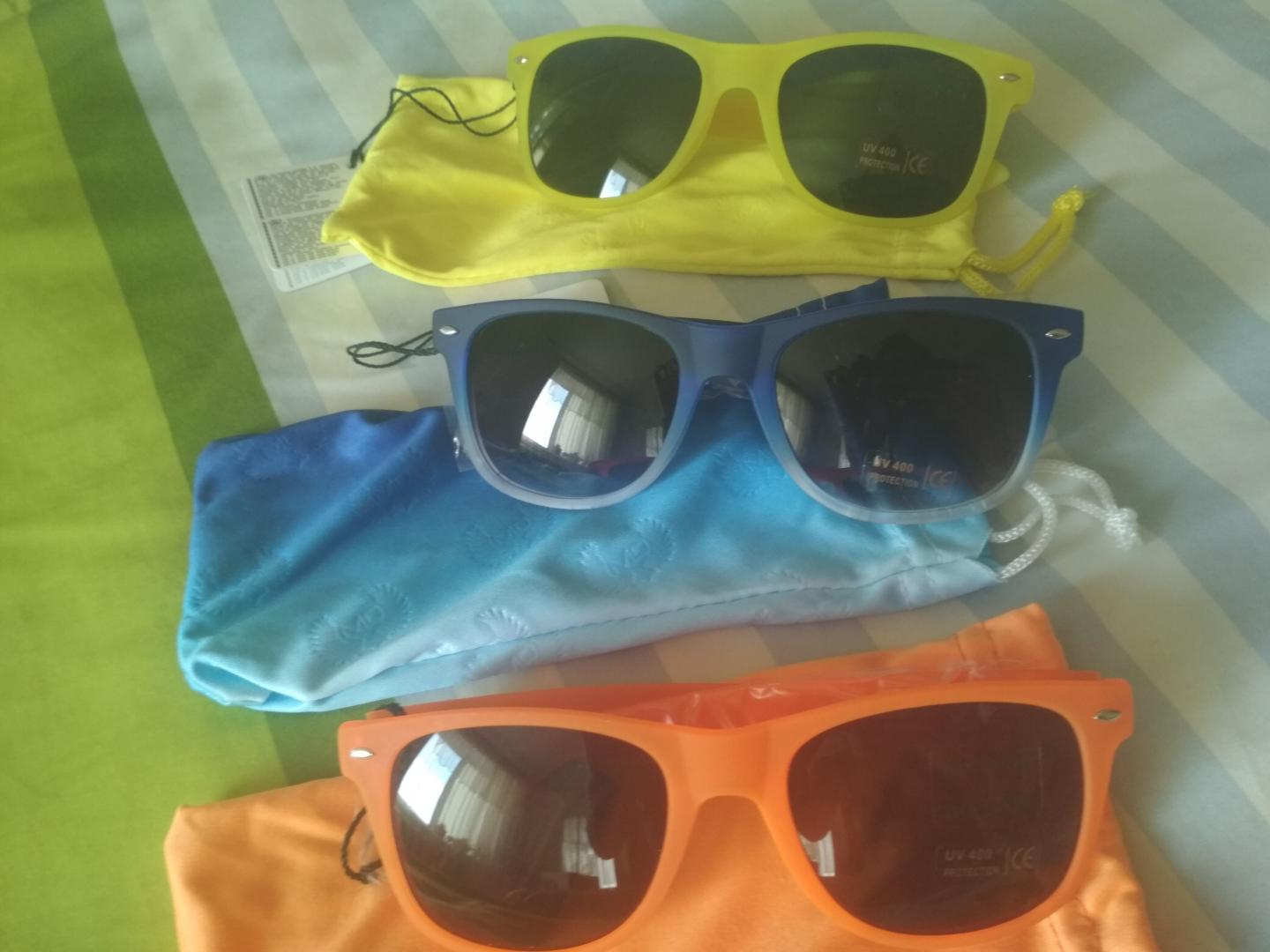 Отзыв на Солнцезащитные очки MasterDis яркие очки с неоново-желтой оправой светящиеся в темноте из Интернет-Магазина Outlet46