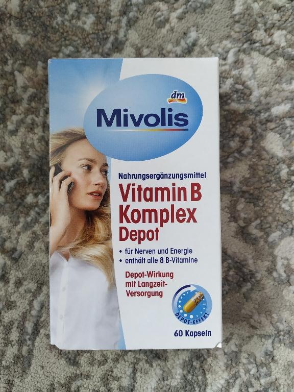 Отзыв на Vitamin B Komplex Depot, Kapseln 60 St., 33 g из Интернет-Магазина DM