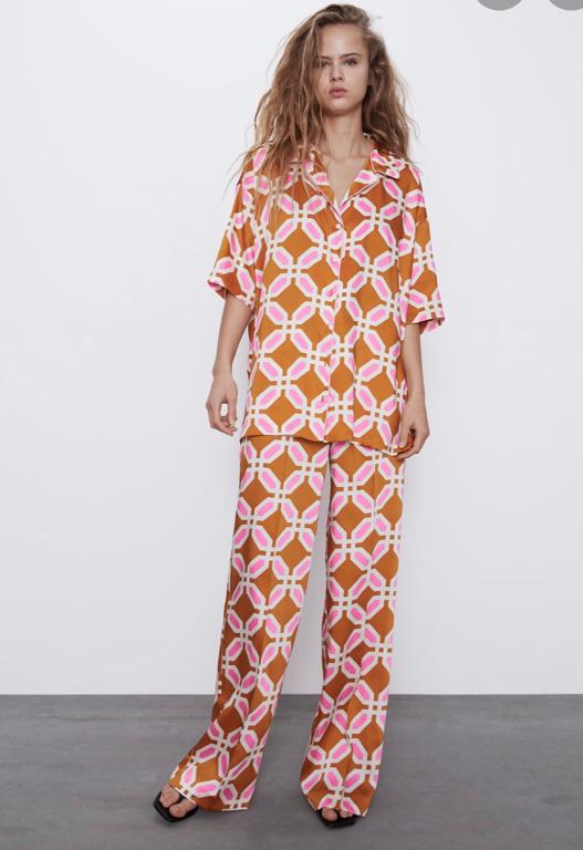 Отзыв на Штаны пижамные с принтом из Интернет-Магазина Zara