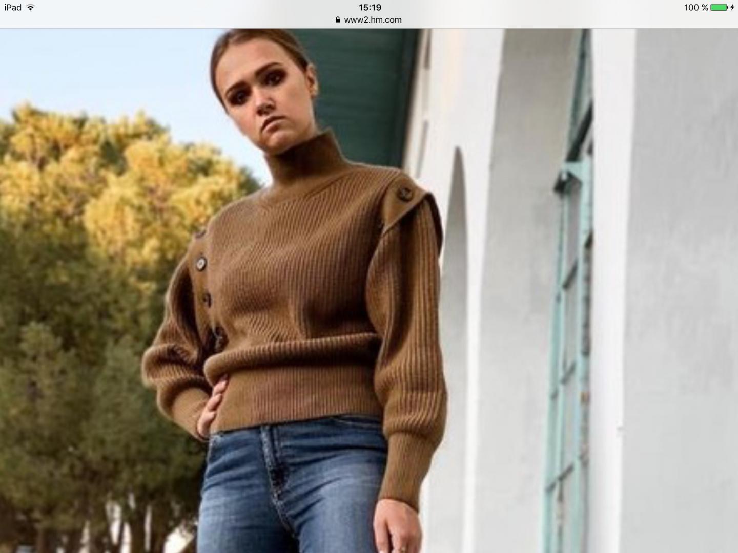 Отзыв на Полосатый пуловер шерстяные из Интернет-Магазина H&M