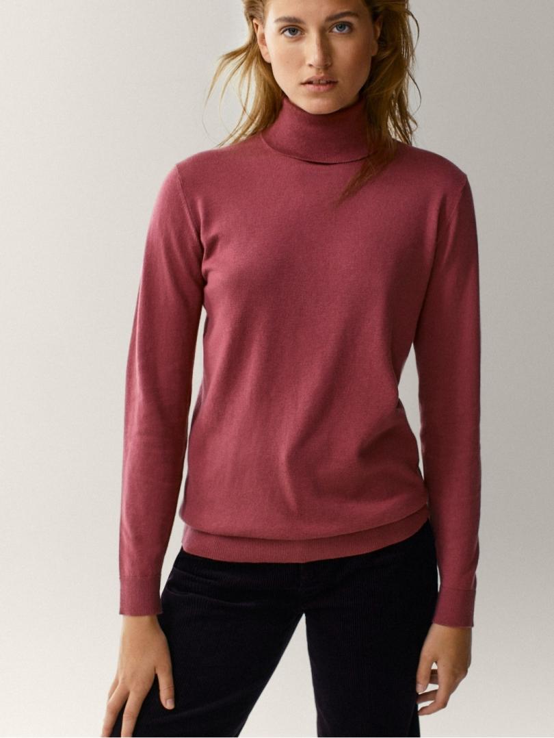Отзыв на Wool/silk/cotton turtleneck sweater из Интернет-Магазина Massimo Dutti