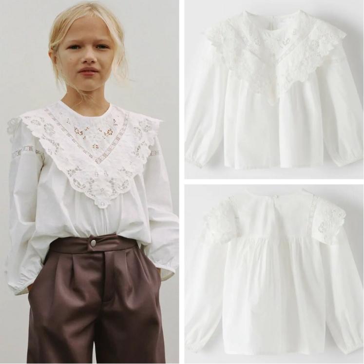 Отзыв на Блузка с кружевом из Интернет-Магазина Zara