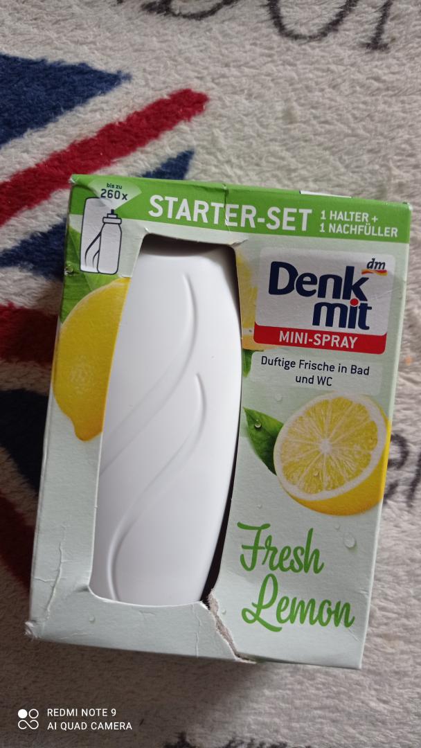 Отзыв на Lufterfrischer Mini-Spray OR Fresh Lemon, 25 ml из Интернет-Магазина DM
