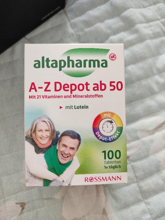Отзыв на altapharma A-Z Depot ab 50 из Интернет-Магазина ROSSMANN