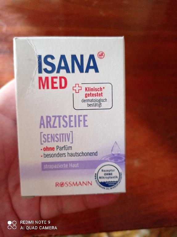 Отзыв на ISANA MED Arztseife sensitiv из Интернет-Магазина ROSSMANN