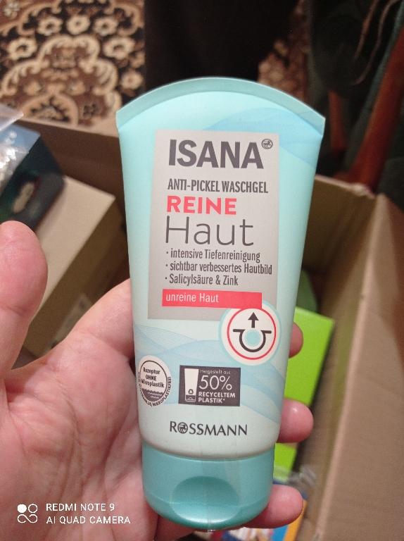 Отзыв на ISANA reine Haut Anti-Pickel Waschgel из Интернет-Магазина ROSSMANN