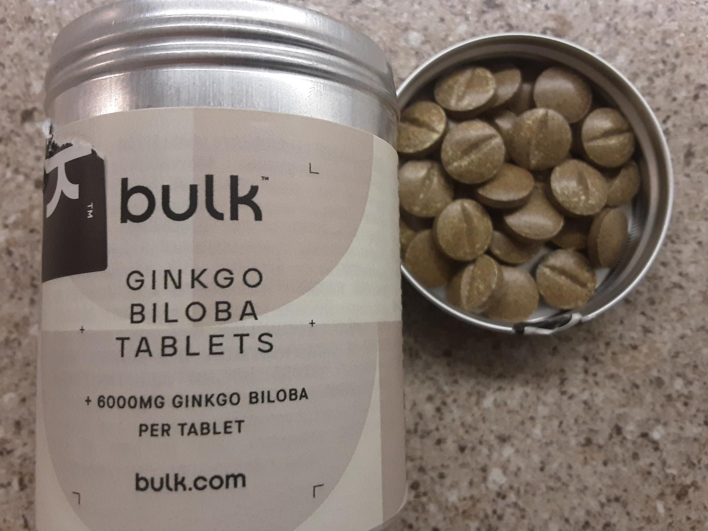 Отзыв на ginkgo-biloba-tabletten-6000mg. из Интернет-Магазина Bulkpowders