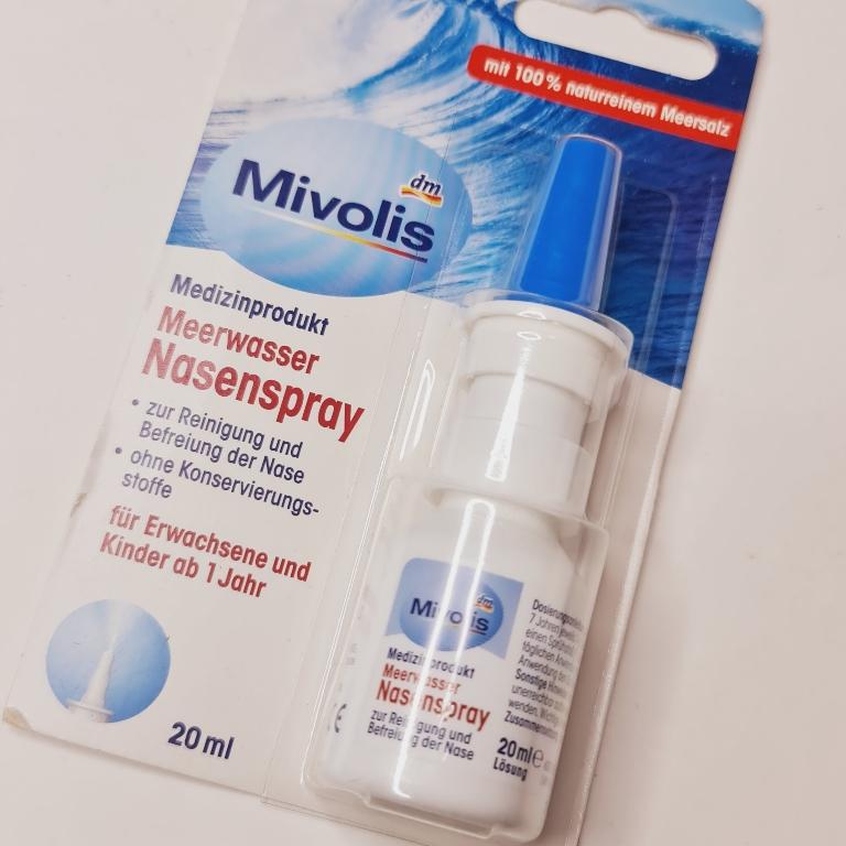 Отзыв на Meerwasser Nasenspray Sensitiv, 20 ml из Интернет-Магазина DM