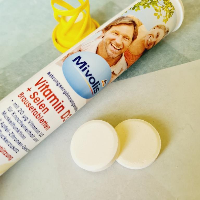 Отзыв на Vitamin D3 + Selen Brausetabletten, 20 St., 82 g из Интернет-Магазина DM