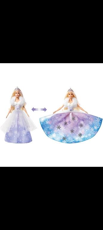 Отзыв на Barbie® Dreamtopia Schneezauber Prinzessin Puppe из Интернет-Магазина MyToys
