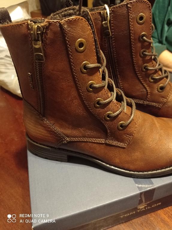 Отзыв на tom-tailor-schnuerstiefeletten-cognac из Интернет-Магазина Mirapodo