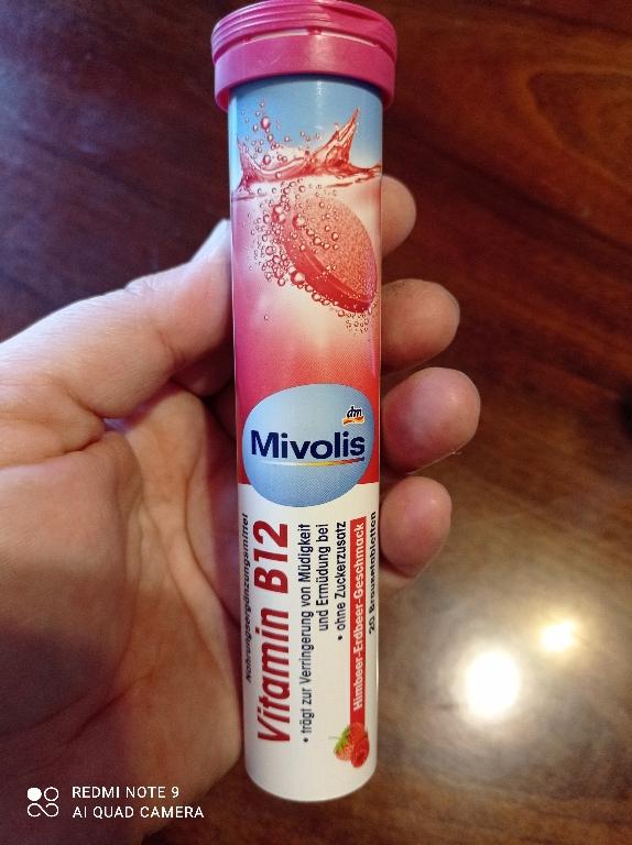 Отзыв на Vitamin B12 Brausetabletten, 20 St., 82 g из Интернет-Магазина DM