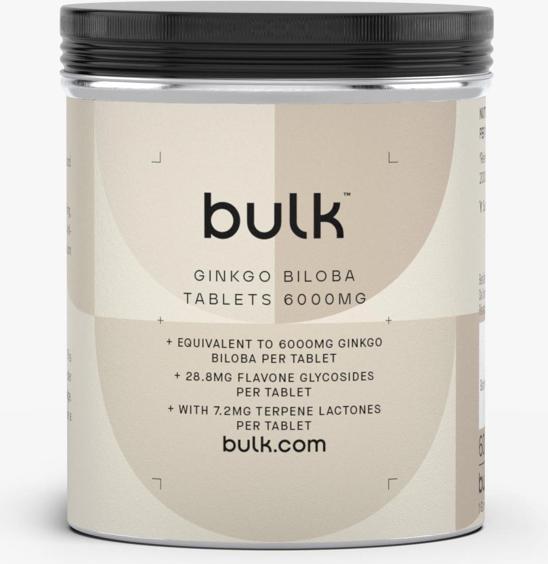 Отзыв на GINKGO BILOBA TABLETTEN 6000MG из Интернет-Магазина Bulkpowders