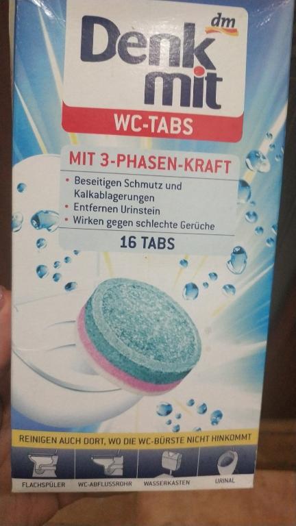 Отзыв на WC-Reiniger Tabs, 16 St из Интернет-Магазина DM