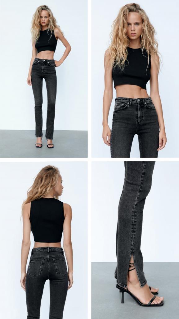 Отзыв на Черные джинсы Zara из Интернет-Магазина Zara