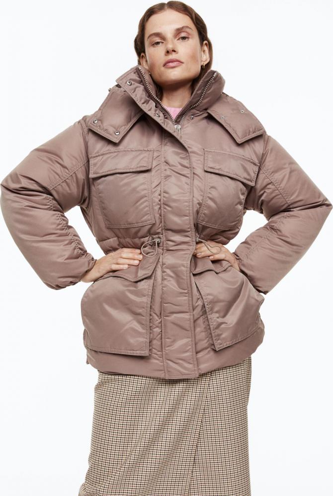 Отзыв на Drawstring-waist puffer jacket из Интернет-Магазина H&M