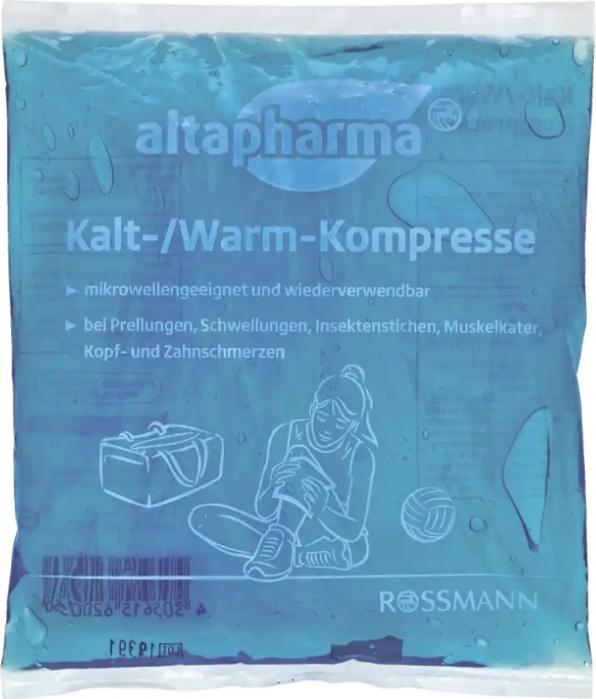 Отзыв на altapharma Kalt-/Warm-Kompresse из Интернет-Магазина ROSSMANN