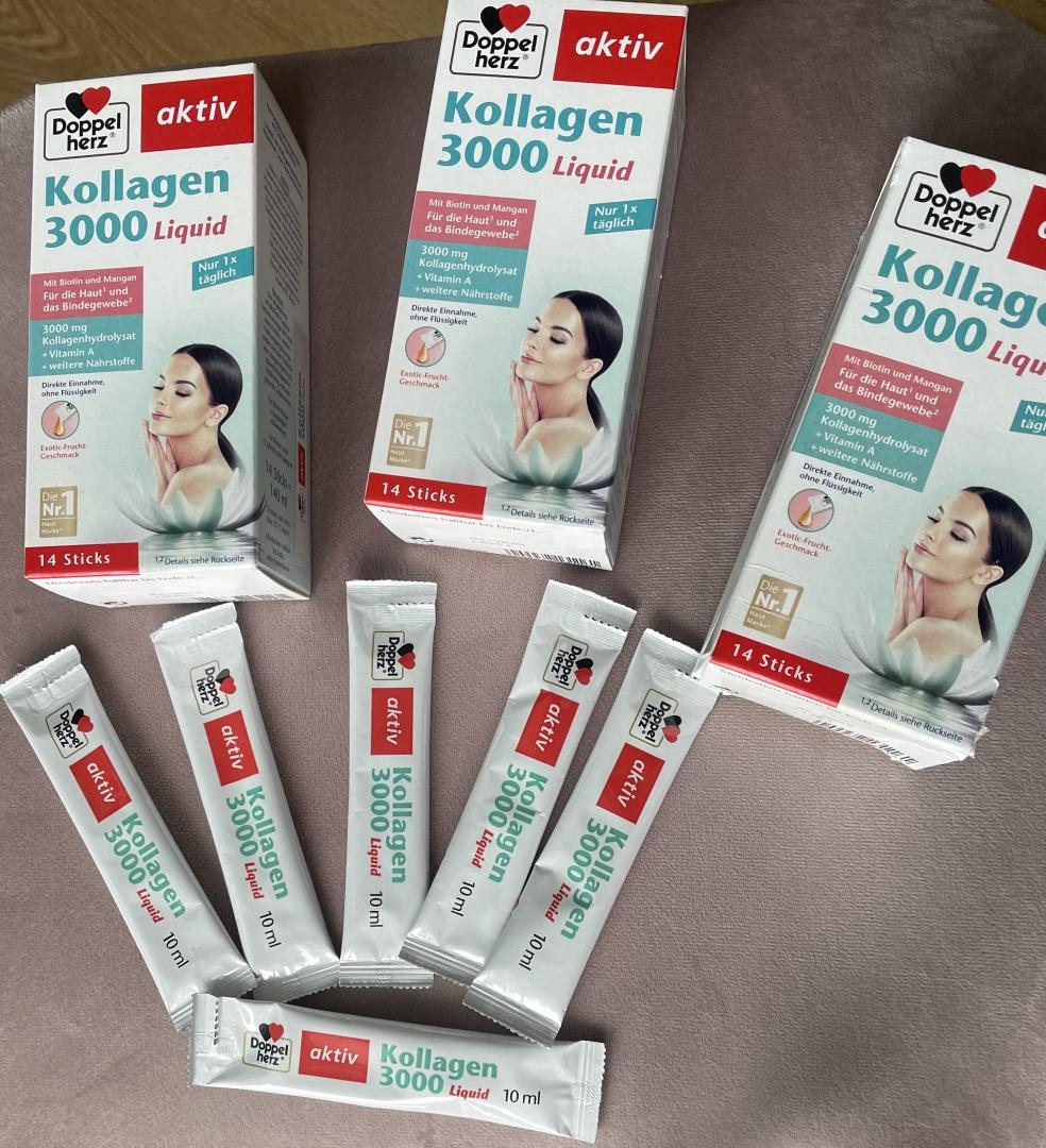 Отзыв на Kollagen 3.000 Liquid Sticks 14 St., 140 ml из Интернет-Магазина DM