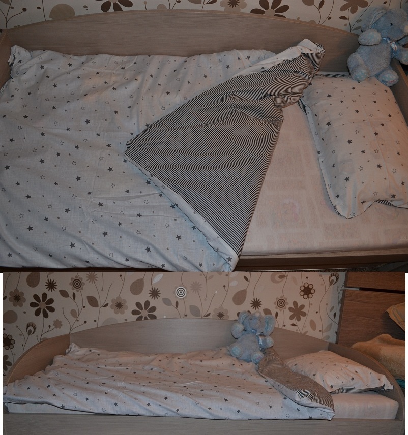 Отзыв на Детское постельное белье Звезды серое Schardt 100 x 135 см из Интернет-Магазина MyToys