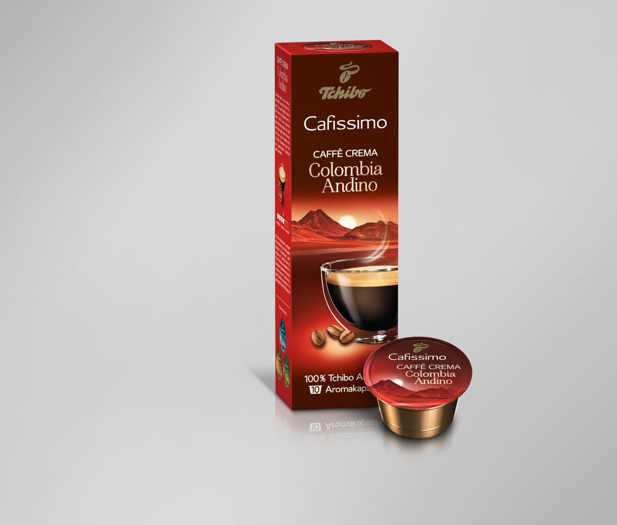 Crema cafe отзывы. Кофе Чибо Colombia. Кофе в капсулах Tchibo Caffe crema India Sirisha. Чибо чай капсулы. Колумбия Андино кофе.