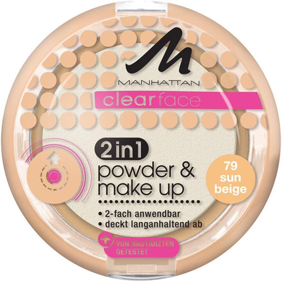 Отзыв на Clear Face 2in1 Powder  Make Up - Лицо от Manhattan из Интернет-Магазина Parfumdreams