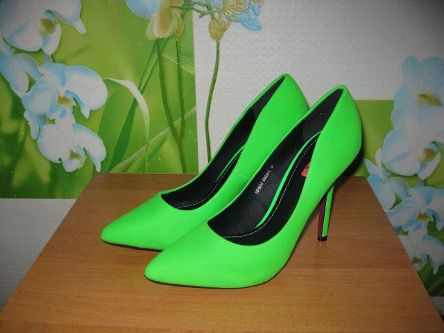 Отзыв на Зеленые туфли из Интернет-Магазина 