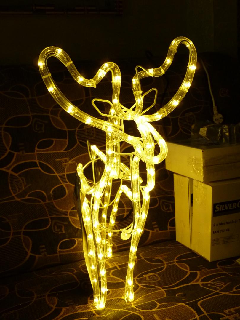 Отзыв на MELINERA® 3D-LED фигура дюралайт из Интернет-Магазина LIDL