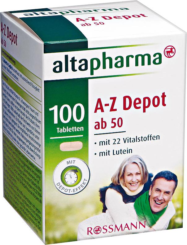 Витамины для старых людей. Altapharma a-z Depot ab 50. Витамины altapharma 50+. Mivolis витамины a-z Depot ab 50. Altapharma витамины a-z Depot.