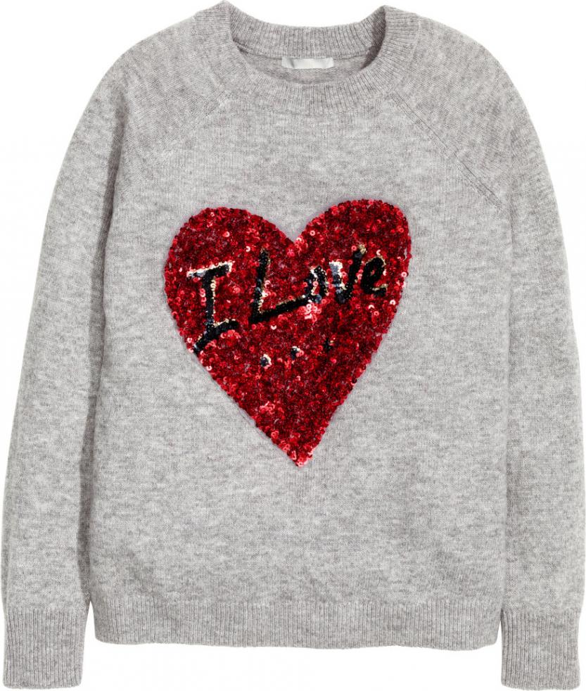 Отзыв на Пуловер с блестками из Интернет-Магазина H&M